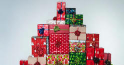 A Christmas gift,  boxed, wrapped and delivered to your tree.