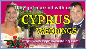 Easywed bring you weddings in Cyprus, where it is easy and sunny